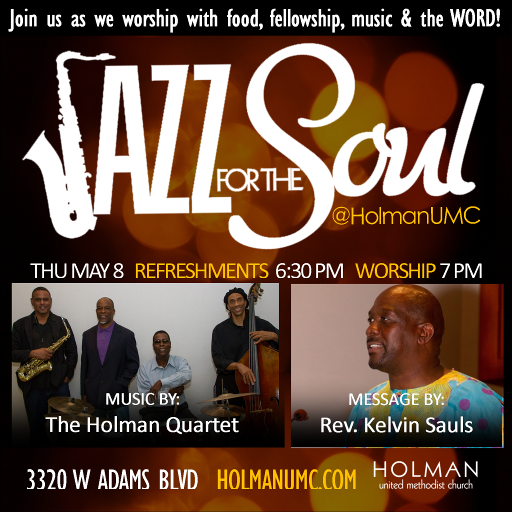 Jazz for the Soul - Square Flyer for social media and bulletin