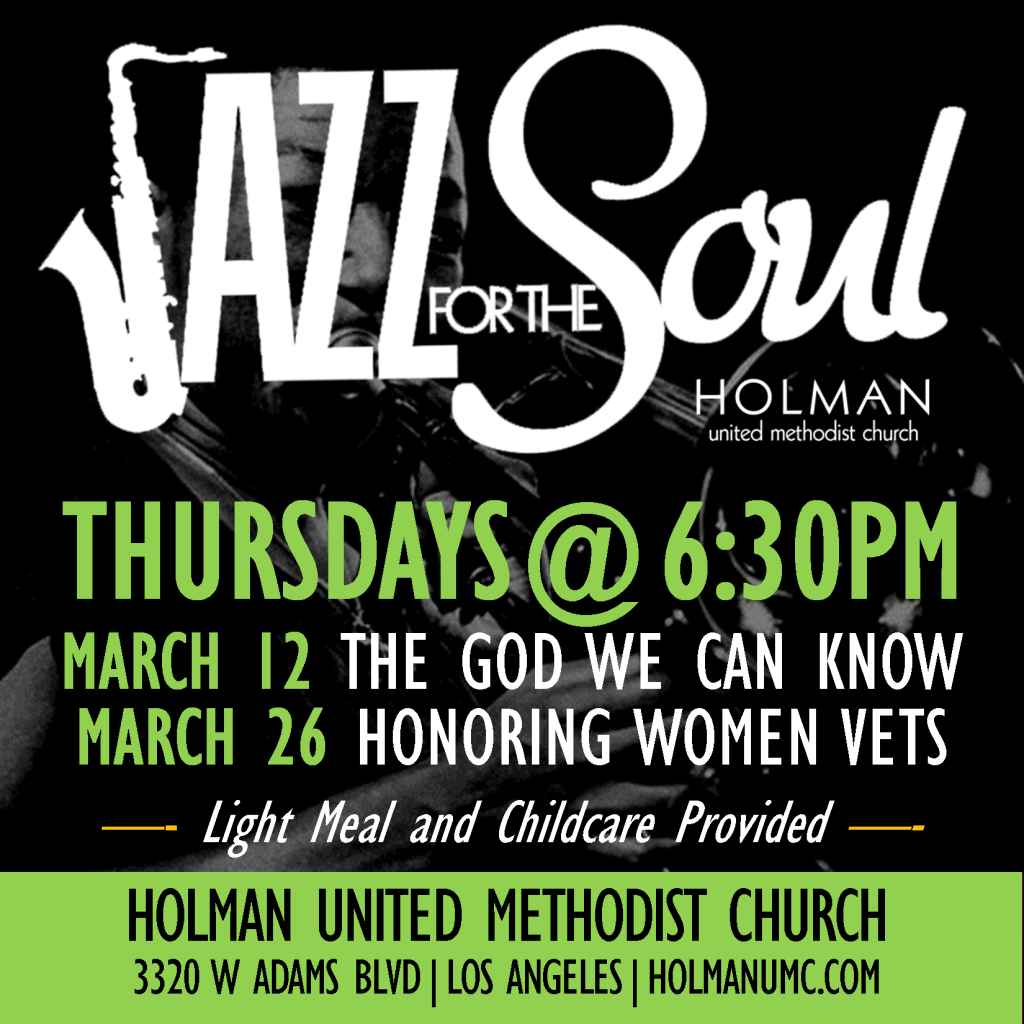 Jazz for the Soul - Flyer for March 2015