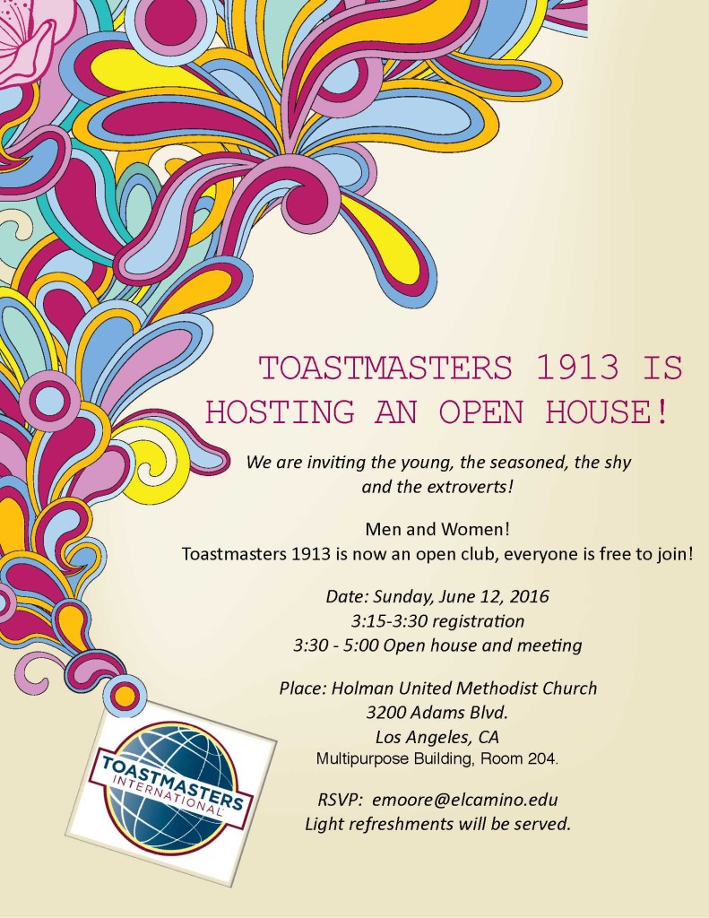 Open House Flyer June 12th UP