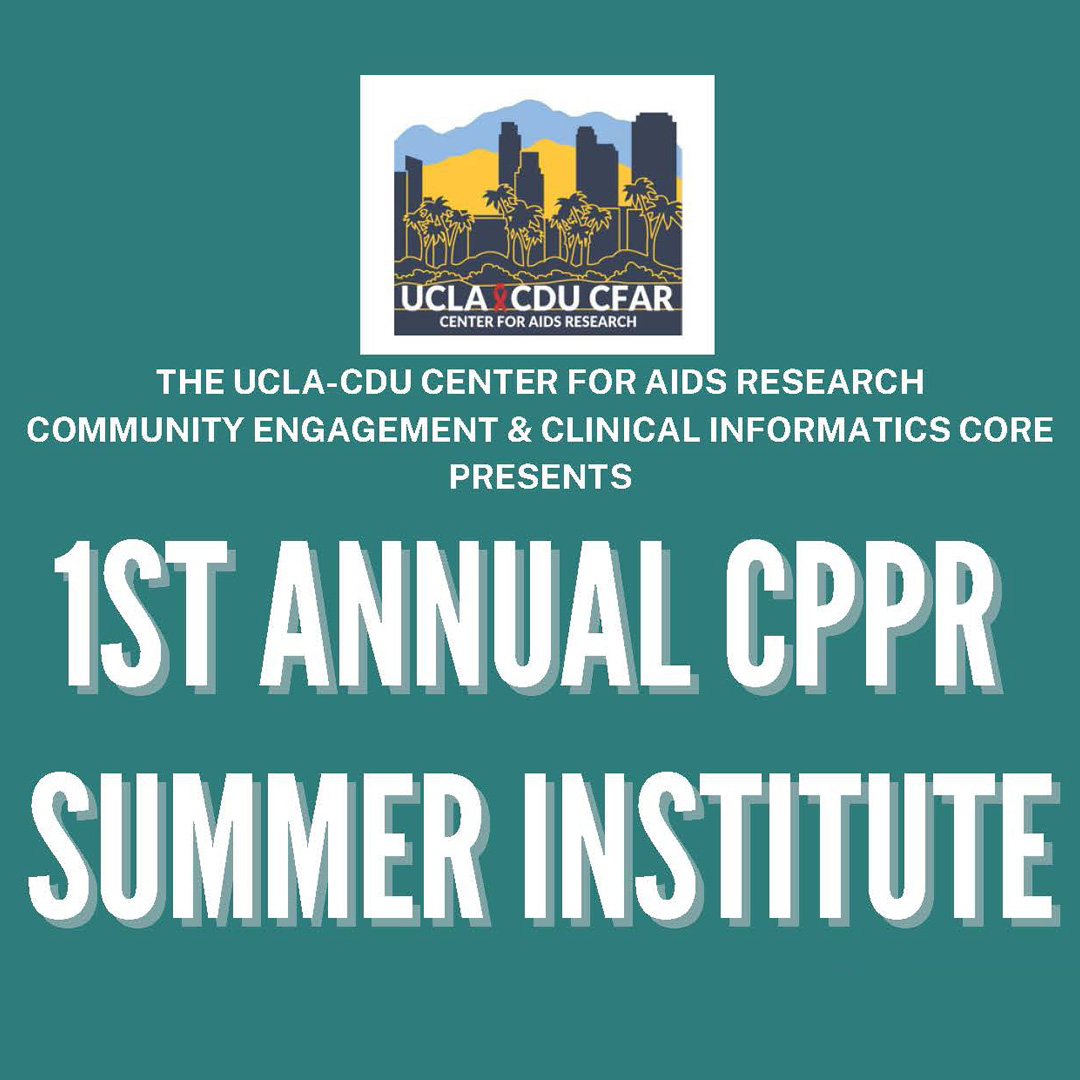 1st Annual CPPR Summer Institute August 22, 2023 Holman United